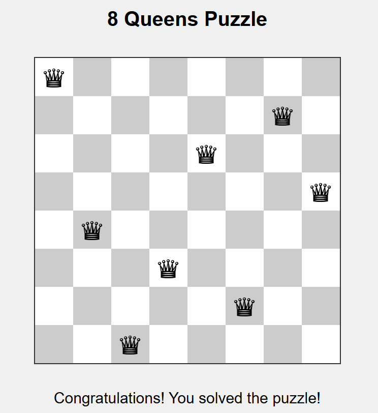 N Queen Game Screenshot